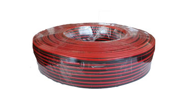 Audio 2-rdzeniowy miedziany kabel głośnikowy Czerwony czarny Przewód głośnikowy do 3,5 mm
