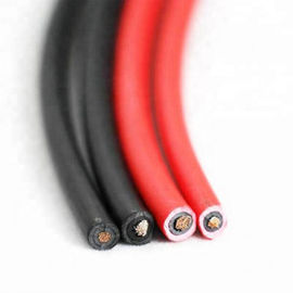 Podwójny kabel solarny z izolacją XLPE 2-żyłowy kabel słoneczny czarny czerwony