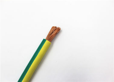 Jednordzeniowy przewód spawalniczy Ultra Flex Kabel miedziany z żyłką Żółty zielony