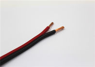 Chiny 24 Awg Miedziany kabel głośnikowy Przezroczysta izolacja PE z PVC Podłącz głośnik firma